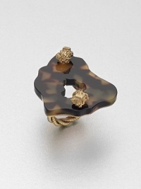 This beautiful abstract design features a subtle leopard spot print. BrassAcetateWidth, about 1.37Made in Italy and imported This beautiful abstract design features a subtle leopard spot print. BrassAcetateWidth, about 1.37Made in Italy and imported