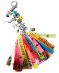 Carry a little luck with you wherever your travels lead with thie key chain from Live Worldly. Adorned with a colorful assortment of Brazilian wish ribbons (brazilets) and good luck charms. As part of a centuries-old Bahian tradition, it is meant to bring luck in life and in love to those who use it. A portion of the proceeds from this item is dedicated to saving the Brazilian rainforest through the Nature Conservancy's Plantabillion.org. Discover Brasil. The bold colors. The exotic scents. The sensual textures. The natural sensations. Only at Macy's. Carry a little luck with you wherever your travels lead with thie key chain from Live Worldly. Adorned with a colorful assortment of Brazilian wish ribbons (brazilets) and good luck charms. As part of a centuries-old Bahian tradition, it is meant to bring luck in life and in love to those who use it. A portion of the proceeds from this item is dedicated to saving the Brazilian rainforest through the Nature Conservancy's Plantabillion.org. Discover Brasil. The bold colors. The exotic scents. The sensual textures. The natural sensations. Only at Macy's.