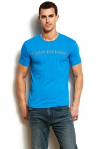 Armani Exchange Mens Active Logo Tee Armani Exchange Mens Active Logo Tee