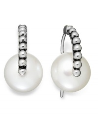 Classic meets contemporary for a winning look. Honora's cultured freshwater pearl (8-9 mm) earrings from its Pallini line exude elegance. Approximate diameter: 1 inch. Classic meets contemporary for a winning look. Honora's cultured freshwater pearl (8-9 mm) earrings from its Pallini line exude elegance. Approximate diameter: 1 inch.