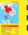 Thailand Travel Map Sixth Edition