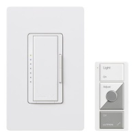 Lutron MRF2-600MTHW-WH Maestro Wireless 600-Watt Multi-Location Dimmer with Controller and Wallplate, White Lutron MRF2-600MTHW-WH Maestro Wireless 600-Watt Multi-Location Dimmer with Controller and Wallplate, White