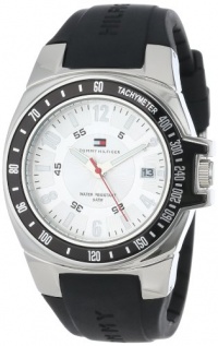 Tommy Hilfiger Men's 1790485 Black Rubber Strap Watch Tommy Hilfiger Men's 1790485 Black Rubber Strap Watch