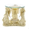 Gifts & Decor Angelic Trio Candle Holder Oil Warmer Home Fragrance