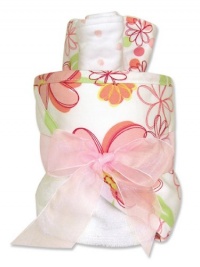 Trend Lab Hooded Towel Gift Cake, Hula Baby Trend Lab Hooded Towel Gift Cake, Hula Baby