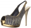 Guess Women's Glenisa3 Slingback Pump,Bronze Multi Fabric,7 M US