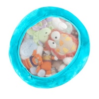 Boon Animal Bag Stuffed Animal Storage, Blue Raspberry Boon Animal Bag Stuffed Animal Storage, Blue Raspberry