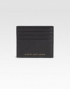 Textured calfskin leather with embossed logo detail.Four card slotsLeather4W x 3½HImported