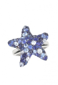Effy Jewlery Balissima Splash Sapphire Starfish Ring, 2.8 TCW Ring size 7 Effy Jewlery Balissima Splash Sapphire Starfish Ring, 2.8 TCW Ring size 7