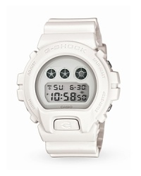Designed to encapsulate sporty style, this digital watch from G-shock boasts supreme performance and features like quartz movement and 200-meter water resistance. Wear it to add a rugged accent to your look. Designed to encapsulate sporty style, this digital watch from G-shock boasts supreme performance and features like quartz movement and 200-meter water resistance. Wear it to add a rugged accent to your look.