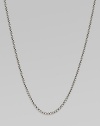 Sterling silver and 14K yellow gold chain necklace. Lobster claw clasp 72 long Made in USA