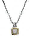 Effy Jewlery Balissima Silve & 18K Gold Diamond Pendant, .13 TCW