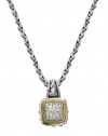 Effy Jewlery Balissima Silve & 18K Gold Diamond Pendant, .13 TCW