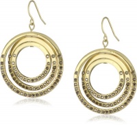 Kenneth Cole New York Modern Garnet Pave Triple Orbital Drop Earrings Kenneth Cole New York Modern Garnet Pave Triple Orbital Drop Earrings