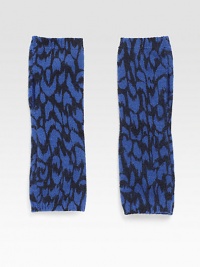 A brilliant animal print adds flair to these trendy wool and angora blend hand warmers.Merino Wool/Angora/NylonAbout 10 longDry cleanImported A brilliant animal print adds flair to these trendy wool and angora blend hand warmers.Merino Wool/Angora/NylonAbout 10 longDry cleanImported