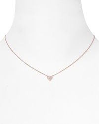 Sweeten up your neckline with this delicate 18-karat rose gold necklace from Crislu, accented by hand cut cubic zirconia stones. It's an effortlessly chic way to wear your heart on your sleeve. Sweeten up your neckline with this delicate 18-karat rose gold necklace from Crislu, accented by hand cut cubic zirconia stones. It's an effortlessly chic way to wear your heart on your sleeve.