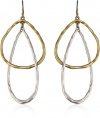 Lucky Brand Two-Tone Interlocking Drop Earrings
