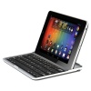 MiniSuit Google Nexus 7 Bluetooth Keyboard Stand Case (Slim Rubberized Non-Slip Grip Back)