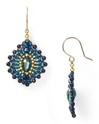 Miguel Ases Multi Stone Drop Earrings Miguel Ases Multi Stone Drop Earrings
