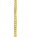 T Tahari Gold Tone Tassel Pendant Necklace