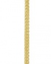 T Tahari Gold Tone Tassel Pendant Necklace