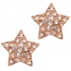 MARC BY MARC JACOBS Pave Star Stud Crystal Earrings - Light Peach