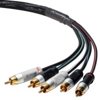 Mediabridge Ultra Series Component Video Cable with Audio - (6 Feet) - Gold Plated Pro Grade RCA Connectors Mediabridge Ultra Series Component Video Cable with Audio - (6 Feet) - Gold Plated Pro Grade RCA Connectors