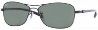 Ray Ban RB 8302 Tech 002 Black/Crystal Green Sunglasses Ray Ban RB 8302 Tech 002 Black/Crystal Green Sunglasses