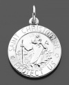 A beautiful symbol of faith crafted in sterling silver. This Rembrandt charm has an approximate drop of 1 inch.