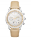 Raise a glass to this neutral-chic chronograph timepiece from DKNY.