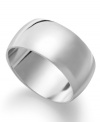 Simple sophistication. Giani Bernini's simple sterling silver band is a must have for every girl's jewelry collection. Size 7 or 8.