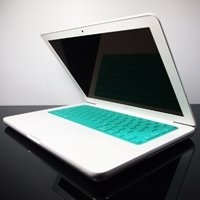 TopCase Solid TEAL Keyboard Silicone Cover Skin for Macbook 13 Unibody (A1342/WHITE) with TOPCASE Mouse Pad TopCase Solid TEAL Keyboard Silicone Cover Skin for Macbook 13 Unibody (A1342/WHITE) with TOPCASE Mouse Pad