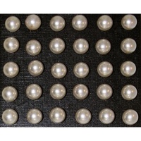 Set Of 15 Pairs Pearl Studs, 10Mm In Pearl Set Of 15 Pairs Pearl Studs, 10Mm In Pearl