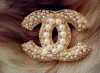 Succubus Fashion Pearl Classic Logo Luxury Brooch Corsage 6697