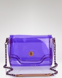 This season's palette is bold, so brighten up your look with this playful purple crossbody bag from Tory Burch. Clearly, it's covetable. This season's palette is bold, so brighten up your look with this playful purple crossbody bag from Tory Burch. Clearly, it's covetable.