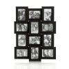 Melannco Mini Black Collage, Holds 12 Photos