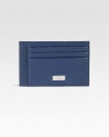 A luxurious leather style with six credit card slots.Six credit card slotsLeather3W X 4HMade in Italy