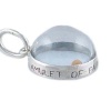 Mustard Seed Faith Amulet with Verse 925 Sterling Silver Traditional Charm