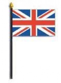 United Kingdom (Great Britain) - 4 X 6 World Stick Flag Made in USA By Annin United Kingdom (Great Britain) - 4 X 6 World Stick Flag Made in USA By Annin