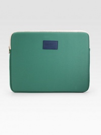 Lightly padded neoprene case finished with a refreshing patch detail.Zip closureFully linedNeoprene15¼W x 11½HImported Lightly padded neoprene case finished with a refreshing patch detail.Zip closureFully linedNeoprene15¼W x 11½HImported
