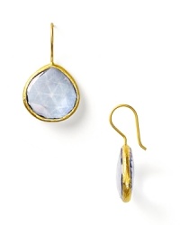 Coralia Leets' teardrop-shaped faceted stone earrings lend simple elegance to your look. Coralia Leets' teardrop-shaped faceted stone earrings lend simple elegance to your look.