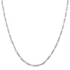 Sterling Silver 1.7-mm 3+1 Figaro Chain