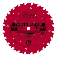 Freud LU87R010 10-Inch 24-Tooth FTG Thin Kerf Ripping Saw Blade with 5/8-Inch Arbor and PermaShield Coating Freud LU87R010 10-Inch 24-Tooth FTG Thin Kerf Ripping Saw Blade with 5/8-Inch Arbor and PermaShield Coating