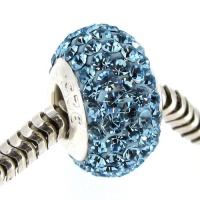 Sterling Silver Birthstone Round Crystal December for Pandora Troll Chamilia Biagi European Charm Bracelets Sterling Silver Birthstone Round Crystal December for Pandora Troll Chamilia Biagi European Charm Bracelets