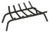 Panacea Products Corp 18 Black Wrought Iron Fireplace Grate 15450Tv