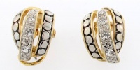 Designer Inspired Pave Leaf Earrings Designer Inspired Pave Leaf Earrings
