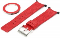 Gucci YFA50036 U-play Kit Interchangeable Red Leather Watch Case Gucci YFA50036 U-play Kit Interchangeable Red Leather Watch Case