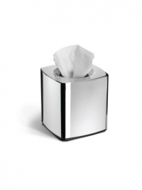 simplehuman Square Tissue Box Holder, Chrome simplehuman Square Tissue Box Holder, Chrome