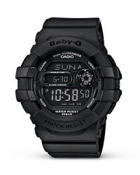 There's value to the shock. Casio's matte-black watch is built for maximum performance and style, boasting techie features and a hard-hitting attitude. There's value to the shock. Casio's matte-black watch is built for maximum performance and style, boasting techie features and a hard-hitting attitude.