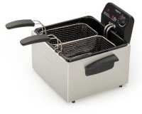 Presto 05466 Stainless Steel Dual Basket Pro Fry Immersion Element Deep Fryer Presto 05466 Stainless Steel Dual Basket Pro Fry Immersion Element Deep Fryer